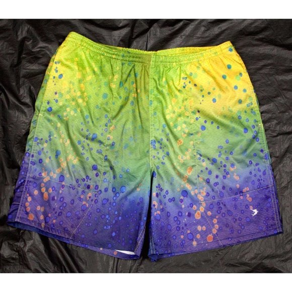 Reel Legends Men's Board Shorts Swim Trunk Surf Size Medium - Picture 1 of 6